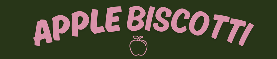 Apple Biscotti Logo Banner
